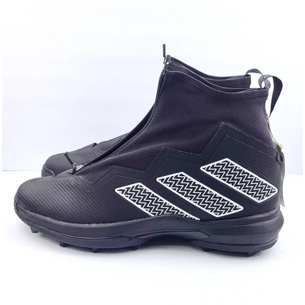 NWT‎ adidas Men's Nasty Torsion - Black Tea Football Cleats - Size 13